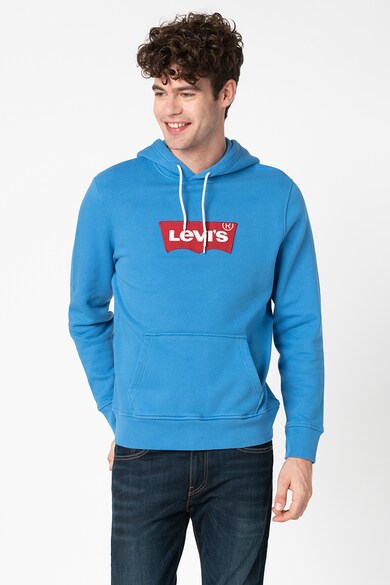 Levi's Kapucnis pulóver hímzett logós foltrátéttel férfi
