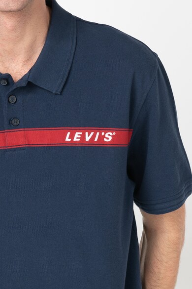 Levi's Тениска от пике с бродирано лого Мъже
