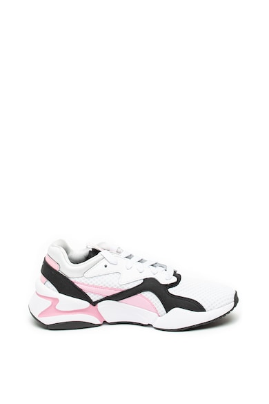 Puma Pantofi sport cu insertii de piele Nova 90 s Bloc Femei