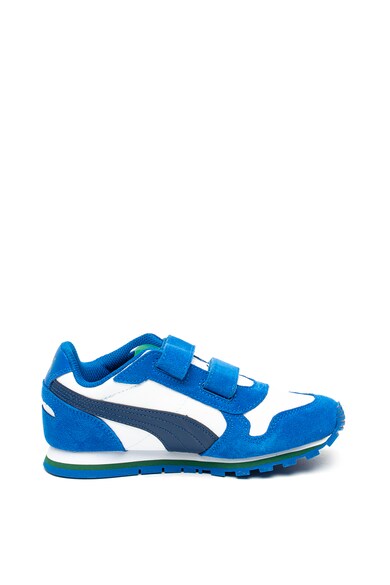 Puma Pantofi sport cu garnituri de piele intoarsa ST Runner Fete