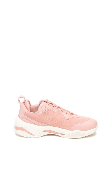 Puma Кожени спортни обувки Thunder Fire Rose Жени