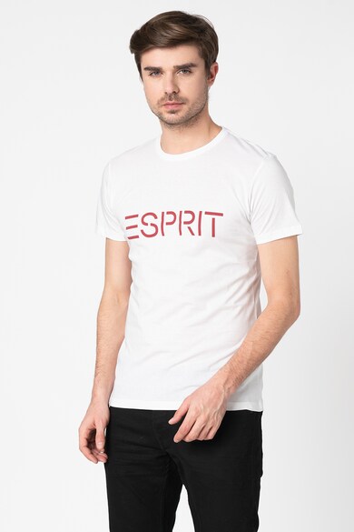 Esprit Tricou slim fit cu imprimeu logo Barbati