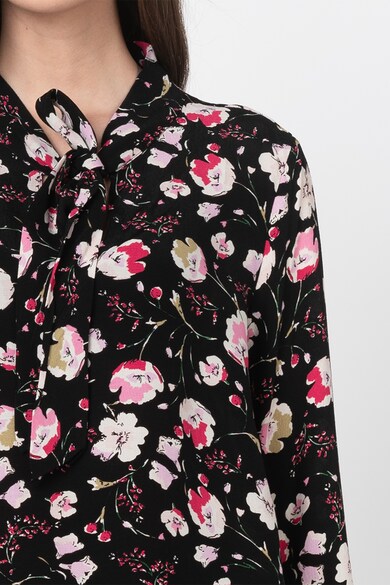 Esprit Bluza cu imprimeu floral si funda din panglici Femei