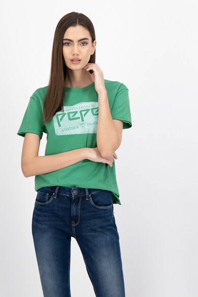 Pepe Jeans London Morgane logómintás póló női