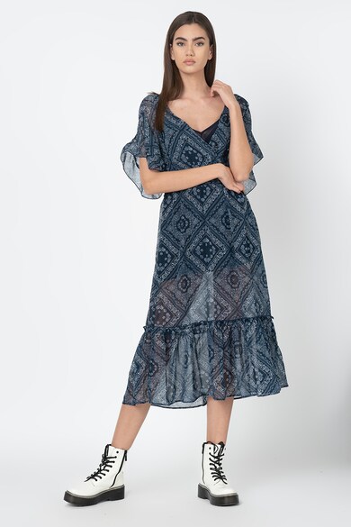 Pepe Jeans London Rochie maxi semitransparenta Sofia Femei