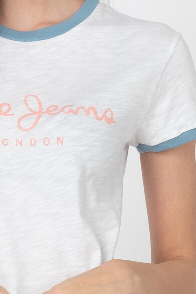 Pepe Jeans London Тениска Alex с контрасти Жени