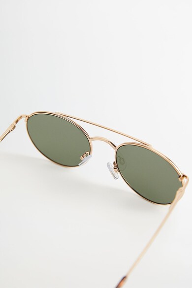 Mango Ochelari de soare aviator cu lentile uni Barbati