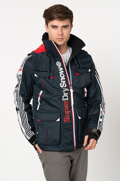 SUPERDRY Jacheta cu buzunare multiple Ultimate Snow Combat Barbati