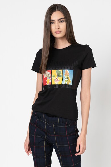 Love Moschino Tricou cu imprimeu grafic Femei