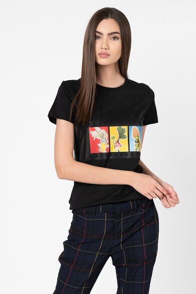 Love Moschino Tricou cu imprimeu grafic Femei