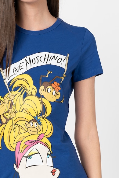 Love Moschino Tricou cu imprimeu grafic Femei