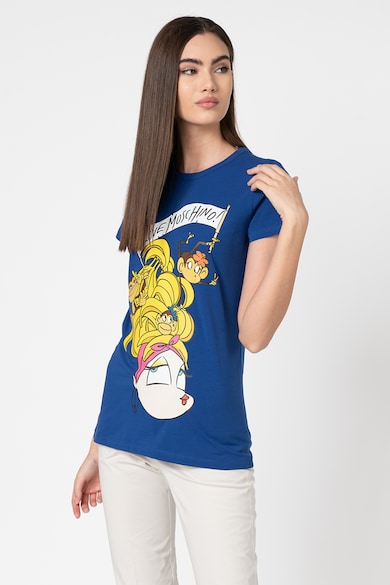 Love Moschino Tricou cu imprimeu grafic Femei