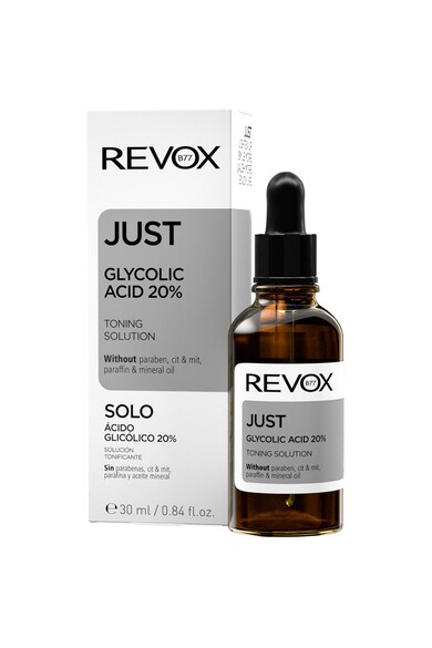 Revox Solutie tonifianta  Just Glycolic Acid 20%, 30 ml Femei