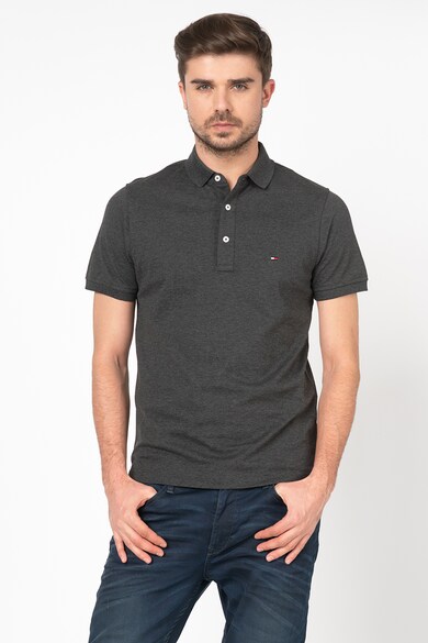 Tommy Hilfiger Tailored Tricou polo slim fit din material pique Barbati