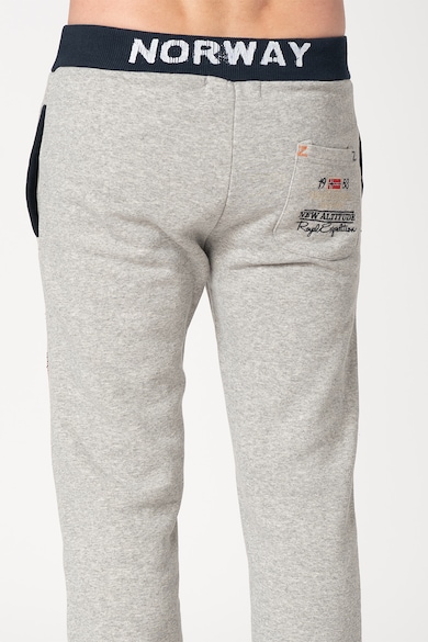 Geographical Norway Pantaloni sport cu aplicatii logo Myer Barbati