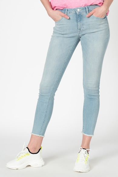 Esprit Blugi skinny cu terminatii franjurate Femei