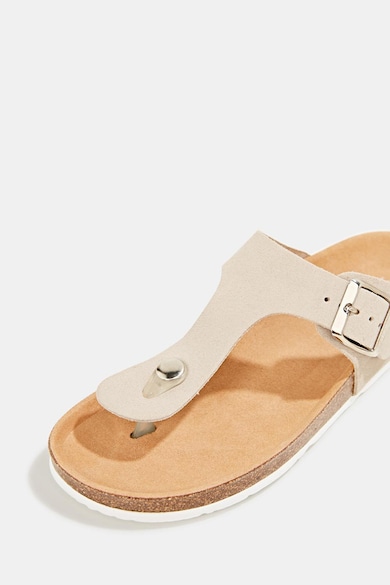 Esprit Papuci flip-flop de piele Femei