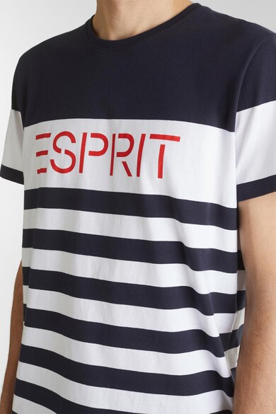 Esprit Tricou in dungi cu logo Barbati