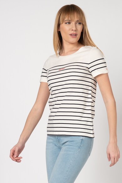 Esprit Tricou din bumbac cu model in dungi Femei