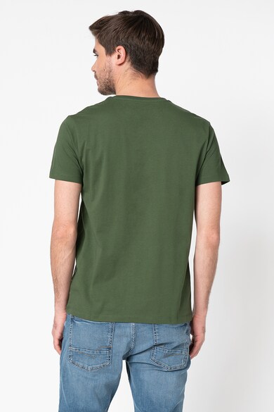 Esprit Tricou din bumbac organic cu imprimeu logo Barbati