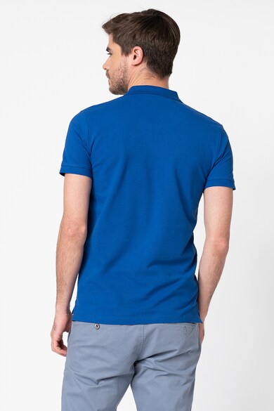 Esprit Tricou polo slim fit din material pique Barbati