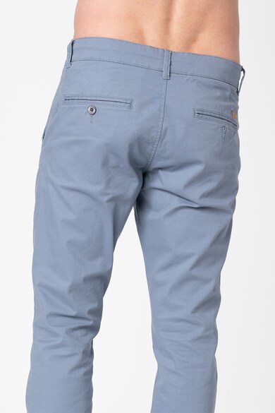 Esprit Pantaloni chino slim fit din amestec de bumbac organic Barbati