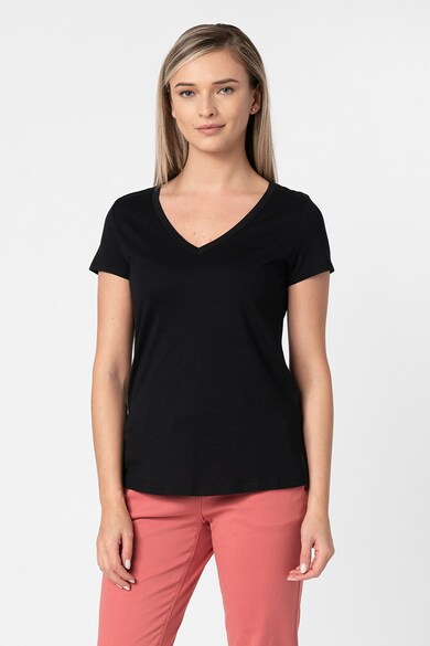 Esprit Set de tricouri din bumbac organic si amestec de modal - 2 piese Femei