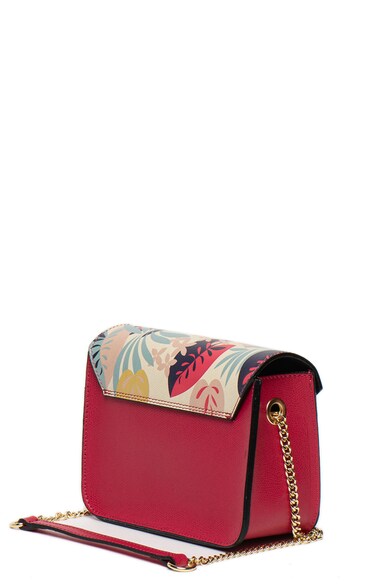 Krole Geanta crossbody de piele, cu detalii florale Femei