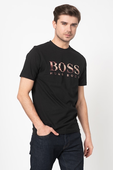 Boss Hugo Boss Tricou cu imprimeu logo Tauch Barbati