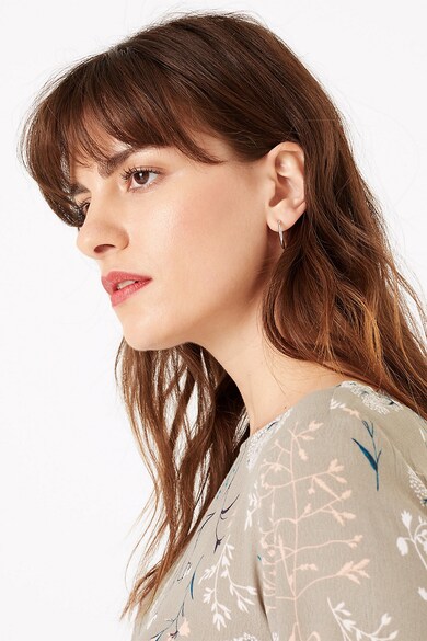Marks & Spencer Bluza cu imprimeu floral si volan peplum Femei