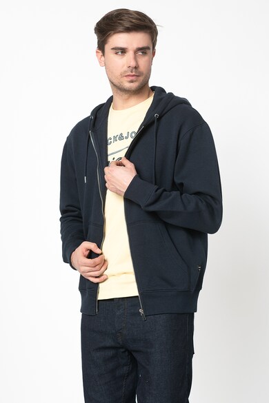 Jack & Jones Hanorac relaxed fit cu captuseala din fleece si fermoar Barbati