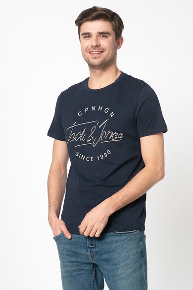 Jack & Jones Tricou regular fit cu imprimeu logo Pex Barbati