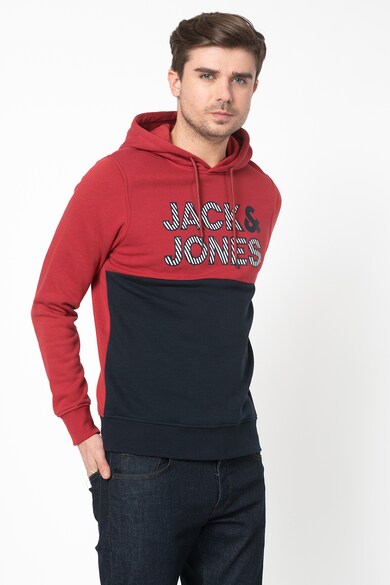 Jack & Jones Суитшърт Millers с качулка Мъже