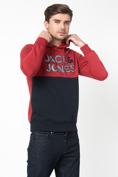 Jack & Jones Суитшърт Millers с качулка Мъже