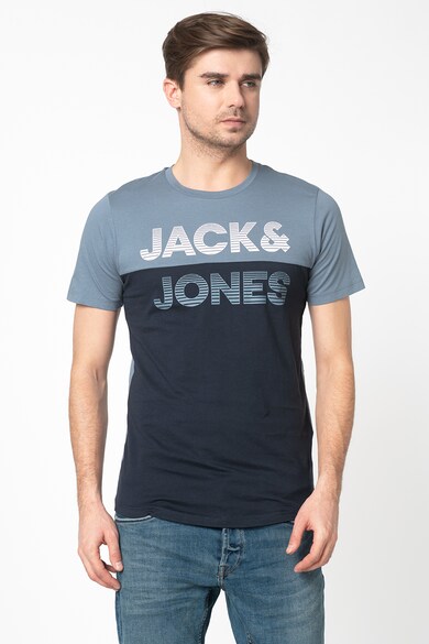 Jack & Jones Tricou slim fit cu model colorblock Miller Barbati