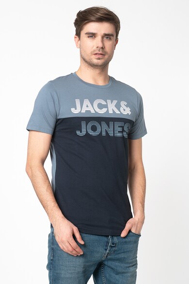 Jack & Jones Tricou slim fit cu model colorblock Miller Barbati