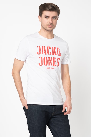 Jack & Jones Tricou slim fit cu imprimeu Jay Barbati