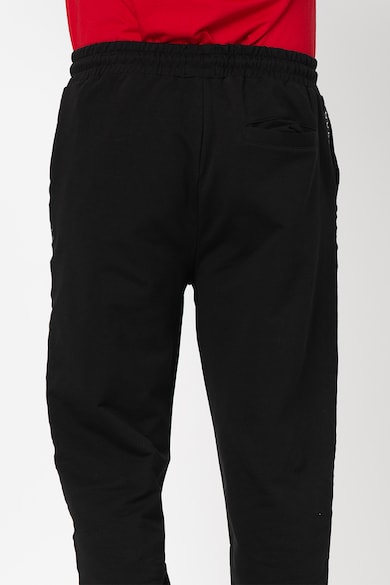 GUESS JEANS Pantaloni sport cu detaliu logo lateral Barbati