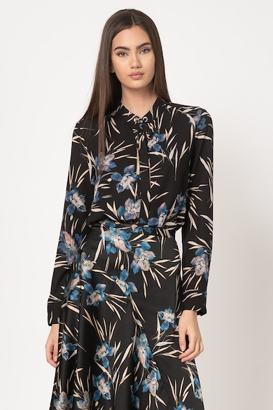 GUESS BY MARCIANO Bluza cu imprimeu floral si fenta cu nasturi Femei