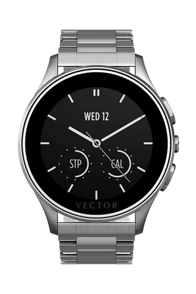 Vector Часовник Smartwatch  Luna, Метална каишка, Сребрист Мъже