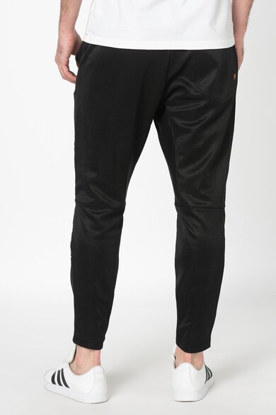 G-Star RAW Pantaloni sport slim fit, cu croiala conica si snur Motac Barbati