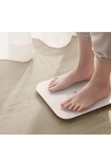 Xiaomi Cantar inteligent  Mi Smart Scale 2 , 150 kg, Bluetooth, Sticla securizata, Alb Femei