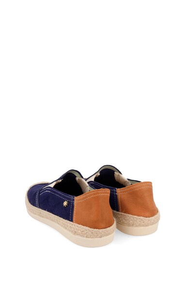 La Siesta Espadrile slip-on din piele intoarsa cu aspect texturat Dianium Barbati