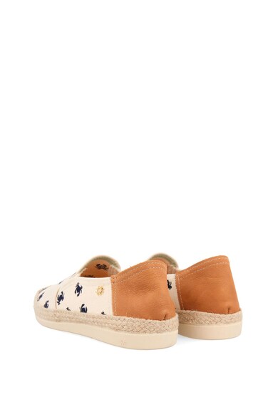 La Siesta Pantofi slip-on tip espadrile de panza, cu garnitura de piele Cangrejos Barbati