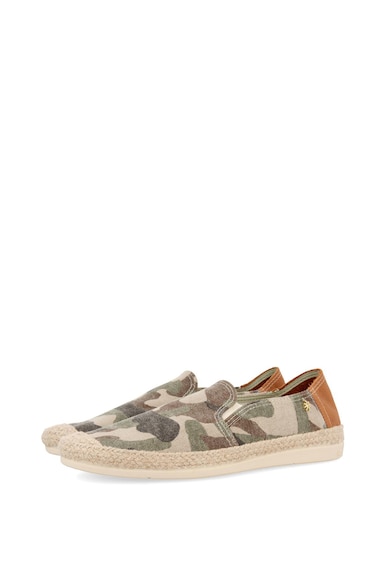 La Siesta Espadrile cu model camuflaj Lusitania Barbati