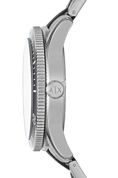 ARMANI EXCHANGE Ceas quartz cu un cadran cu aspect texturat Barbati