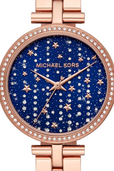 Michael Kors Ceas din otel inoxidabil decorat cu cristale Femei