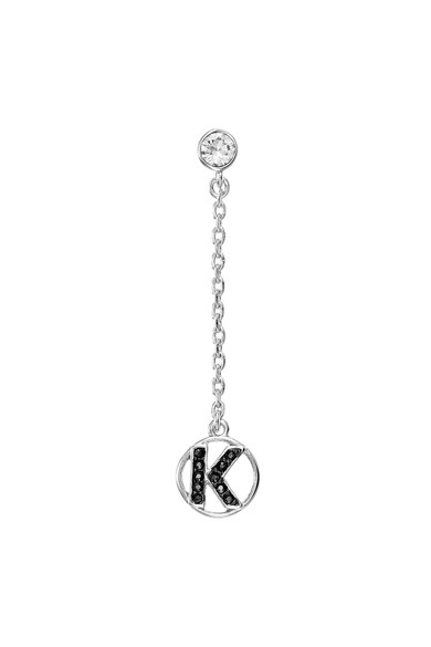 Karl Lagerfeld Cercei drop decorati cu cristale Swarovski Femei