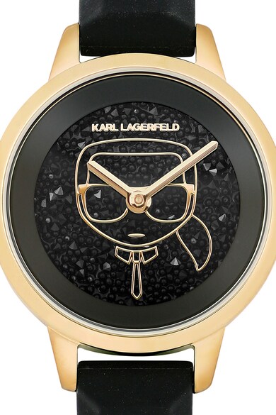 Karl Lagerfeld Ceas decorat cu cristale Swarovski Femei