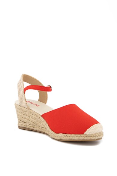 Big Star Espadrile cu talpa wedge si detaliu tesut Femei